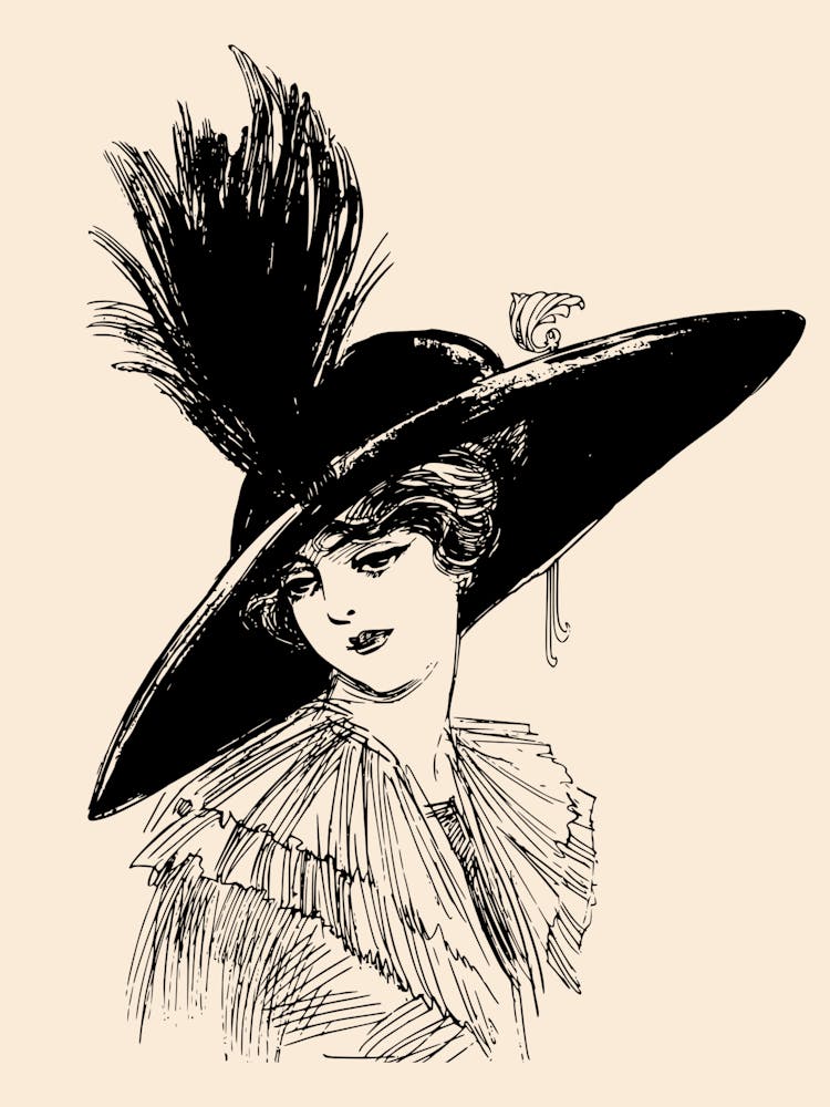 Lady In Hat
