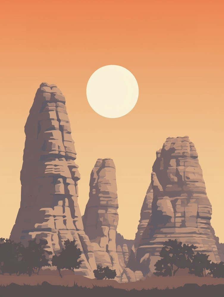 Greme National Park Art Deco 3