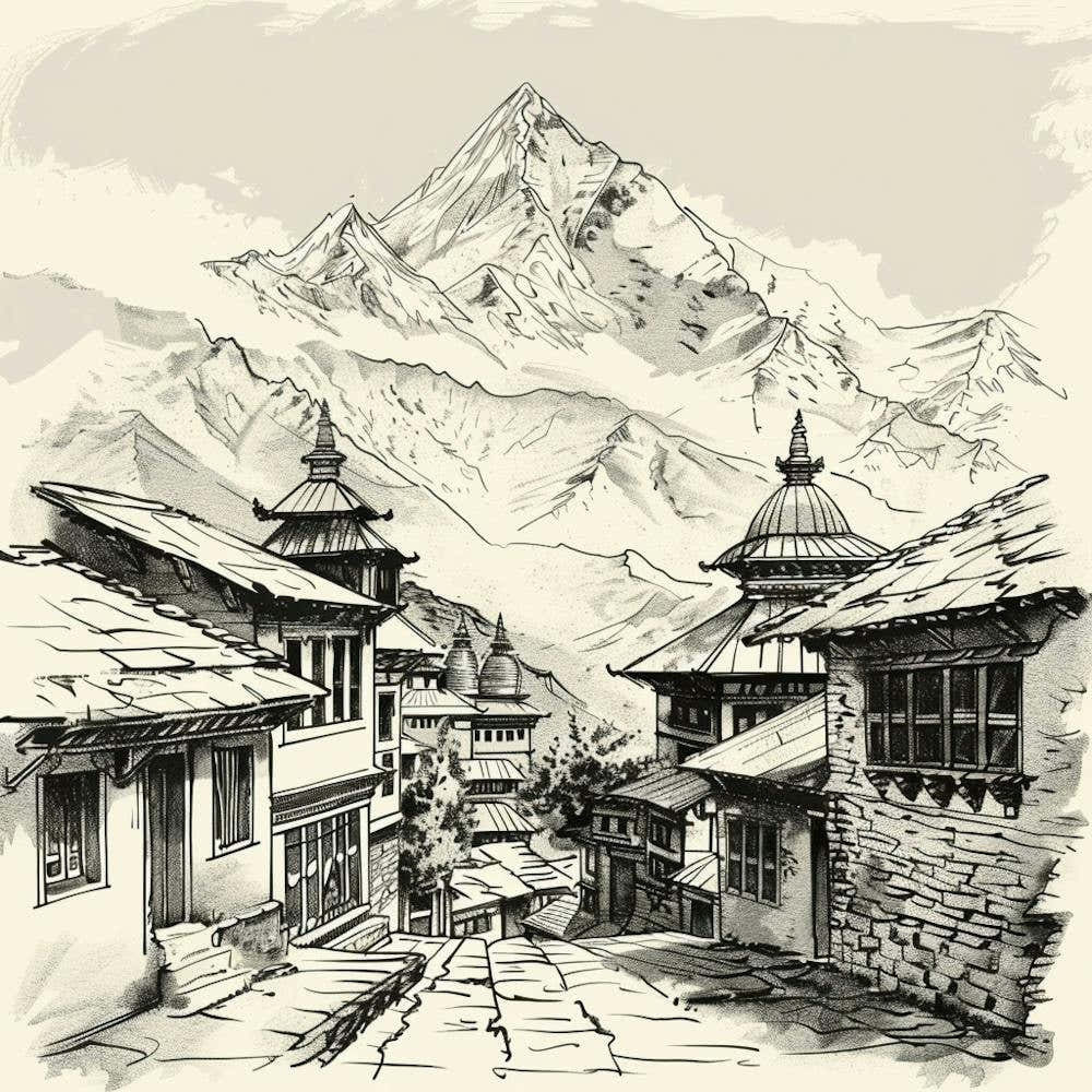 Nepali Village 1