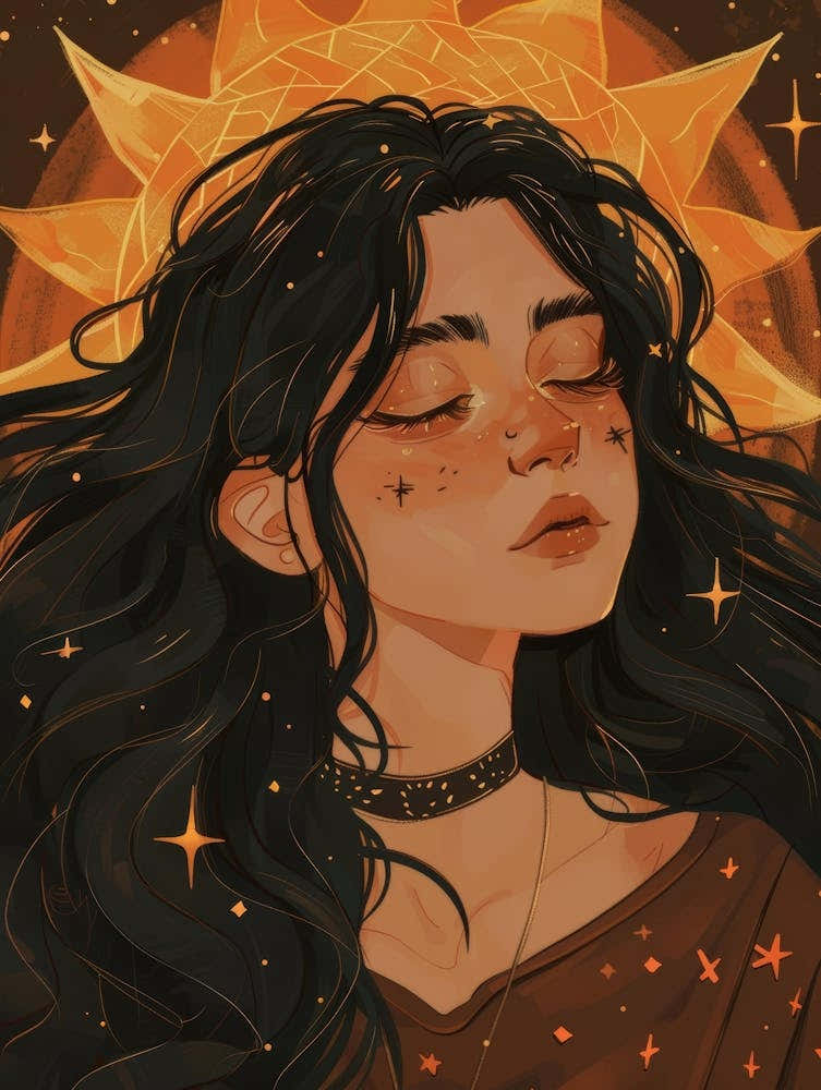 Cute Girl With Long Hair 1