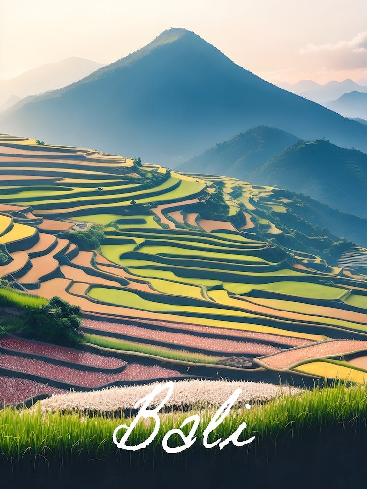 Bali Indonesia Rice Terraces 1