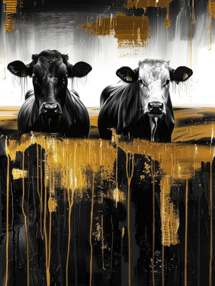 Cows Art