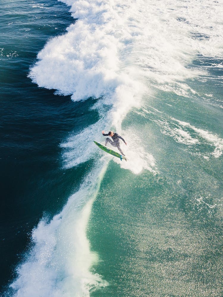 Surfer Catching Air