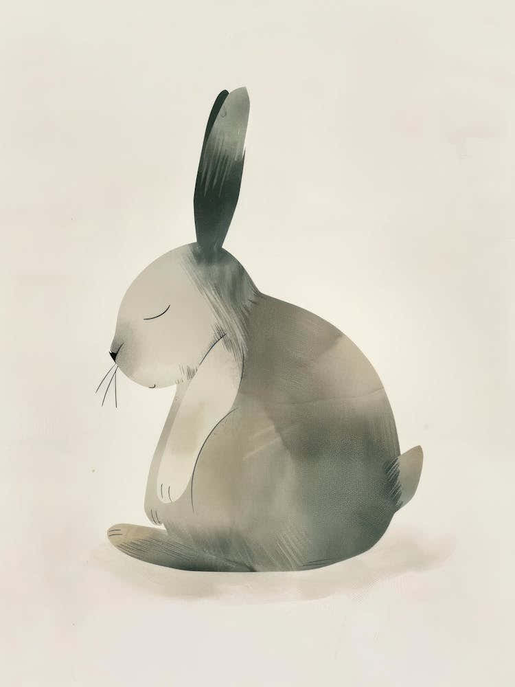 Charming Nursery Kids Animals Bunny 4