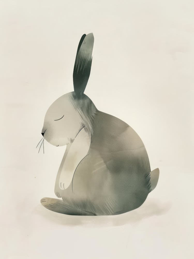 Charming Nursery Kids Animals Bunny 4