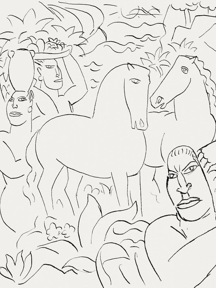 "Landscape With A Man