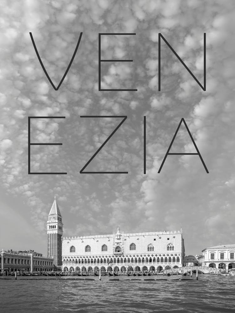 Mark's Campanile And Doge's Palace In Venice