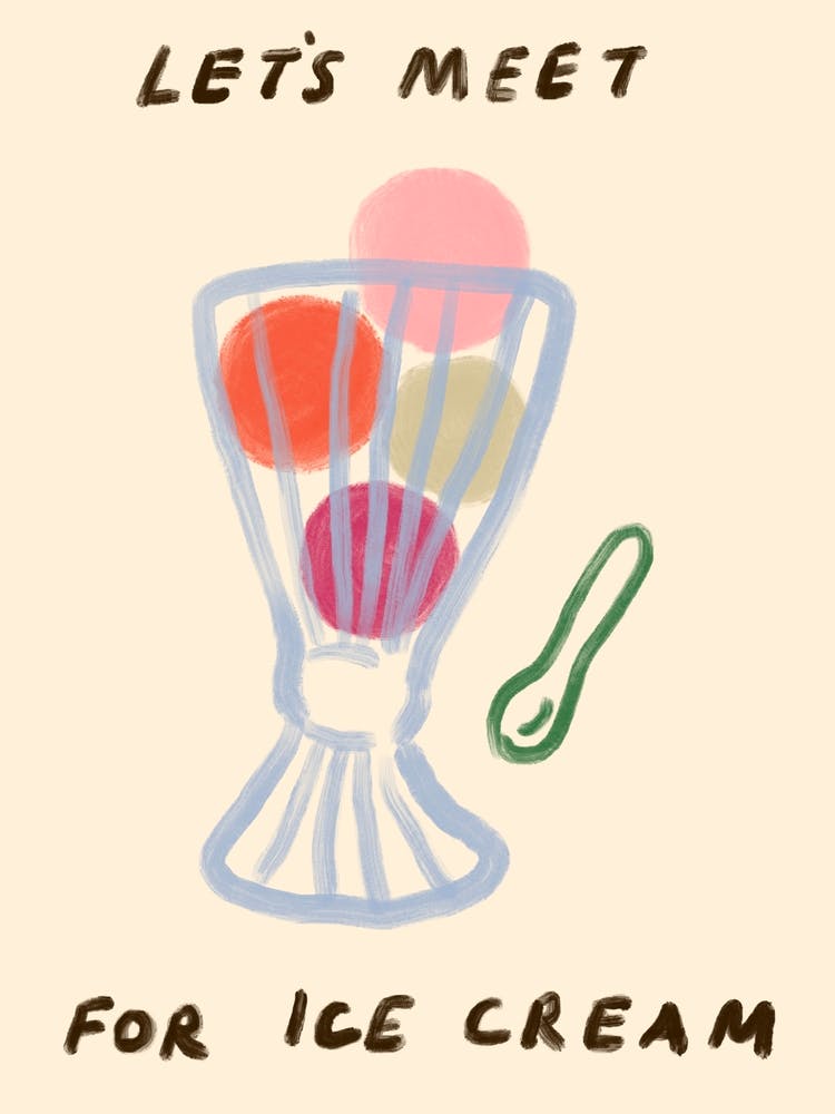 Let's Meet For Ice Cream