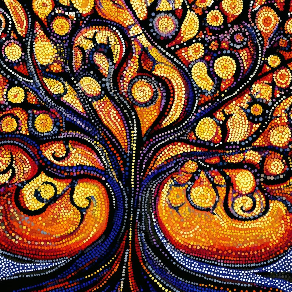 Colorful Tree of Life 21