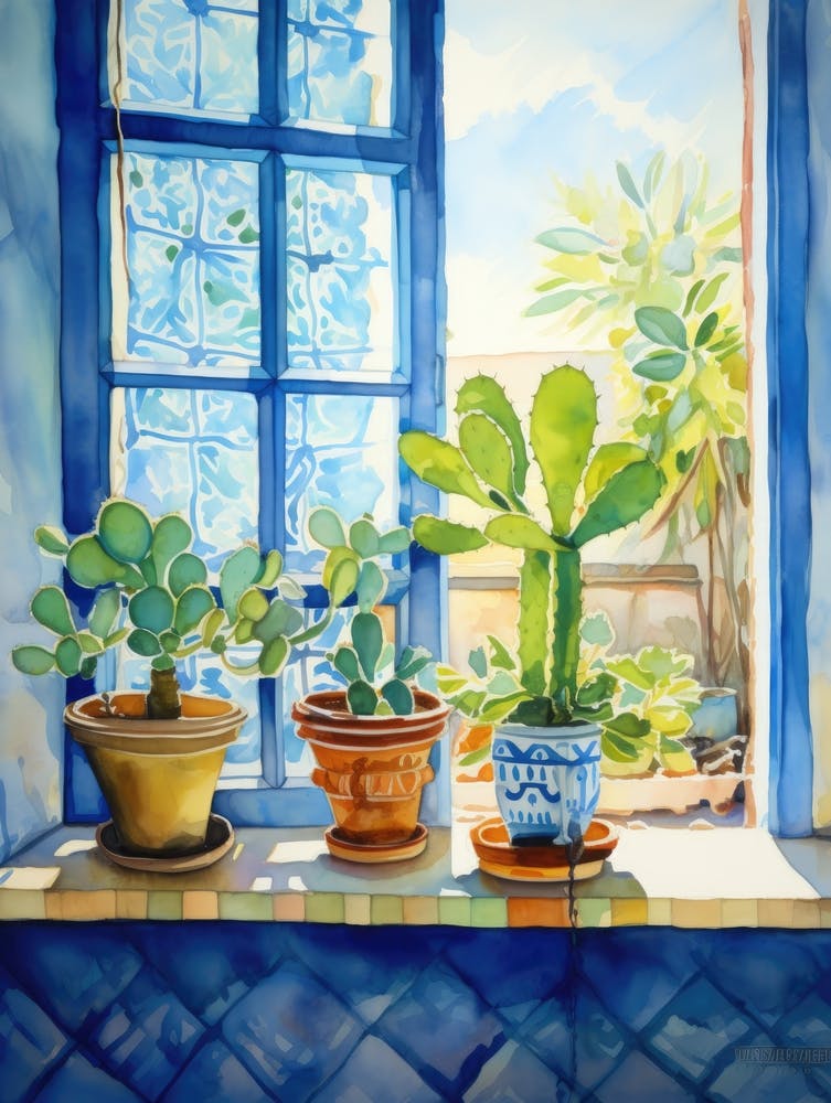 Cactus In The Window