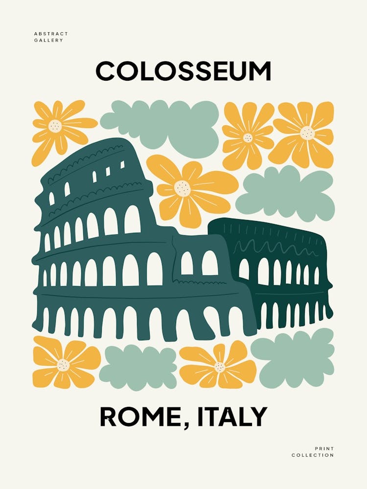 Travel Colosseum Rome Italy Abstract Gallery