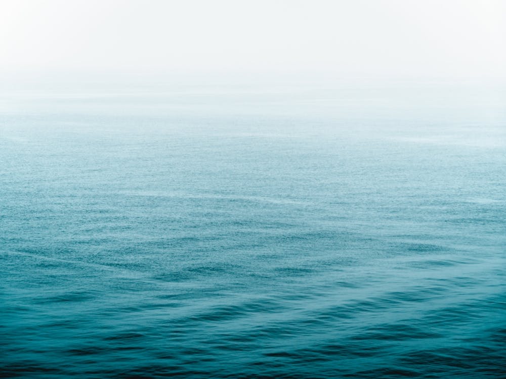 Deep Blue Water - Abstract Nature Photography