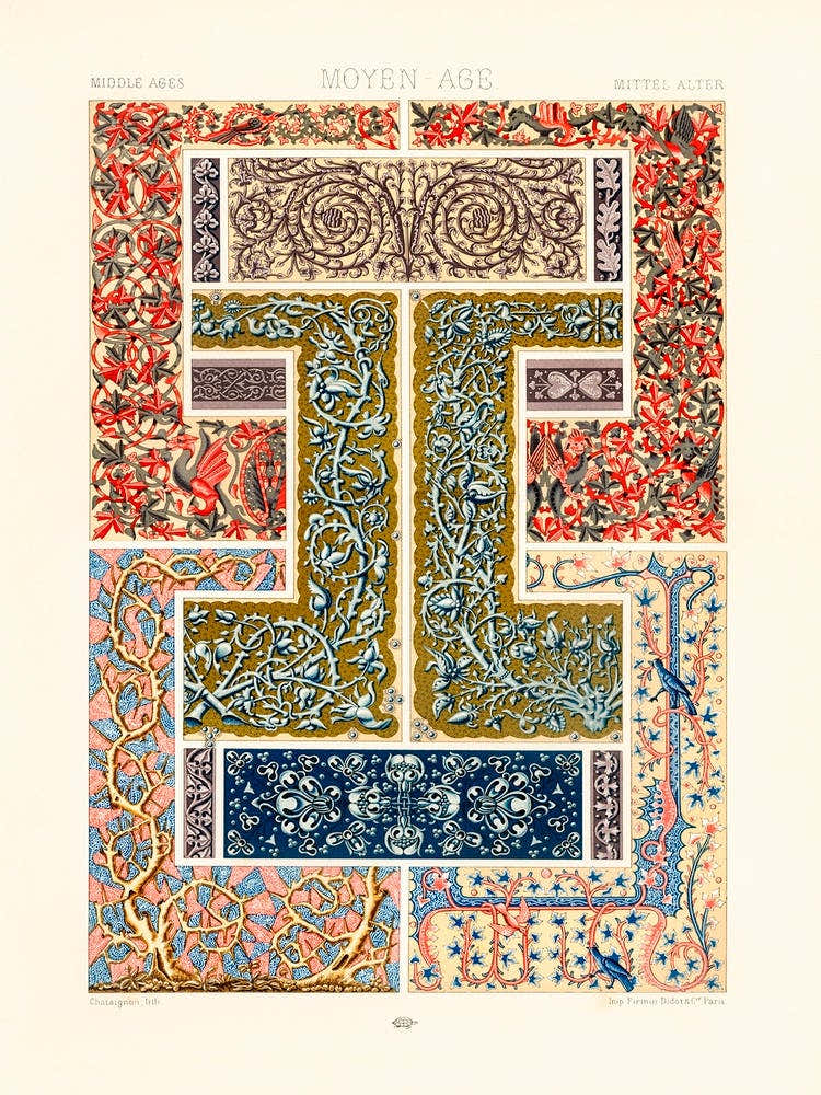 Middle Ages Pattern, Albert Racine 4