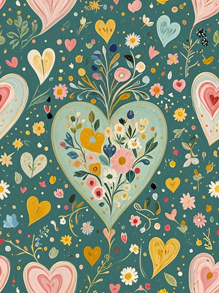 Hearts And Flowers