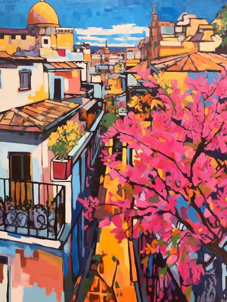 Mantua Italy 3 Fauvist Painting