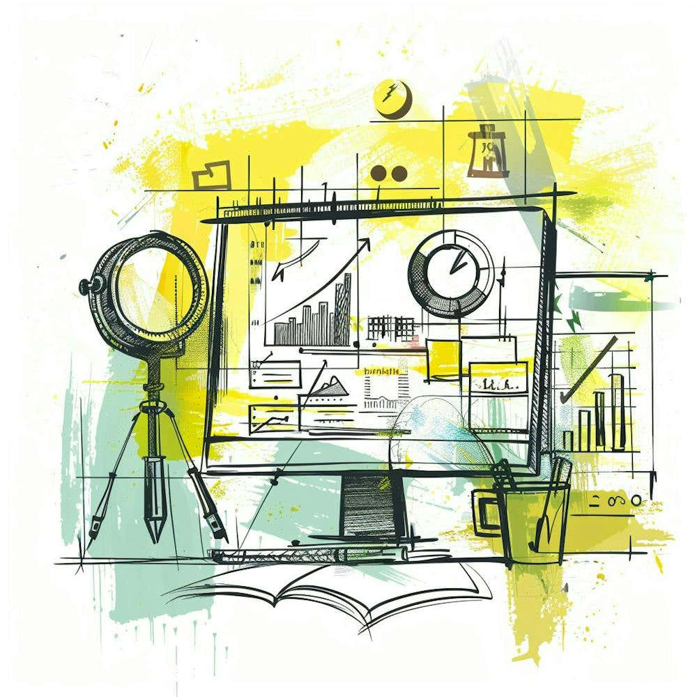 Illustration Of A Computer Screen