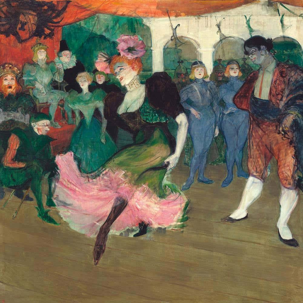 Marcelle Lender Dancing The Bolero In Chilpéric, Henri De Toulouse Lautrec