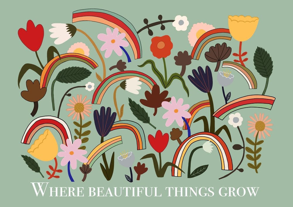 Where Beautiful Things Grow In Green