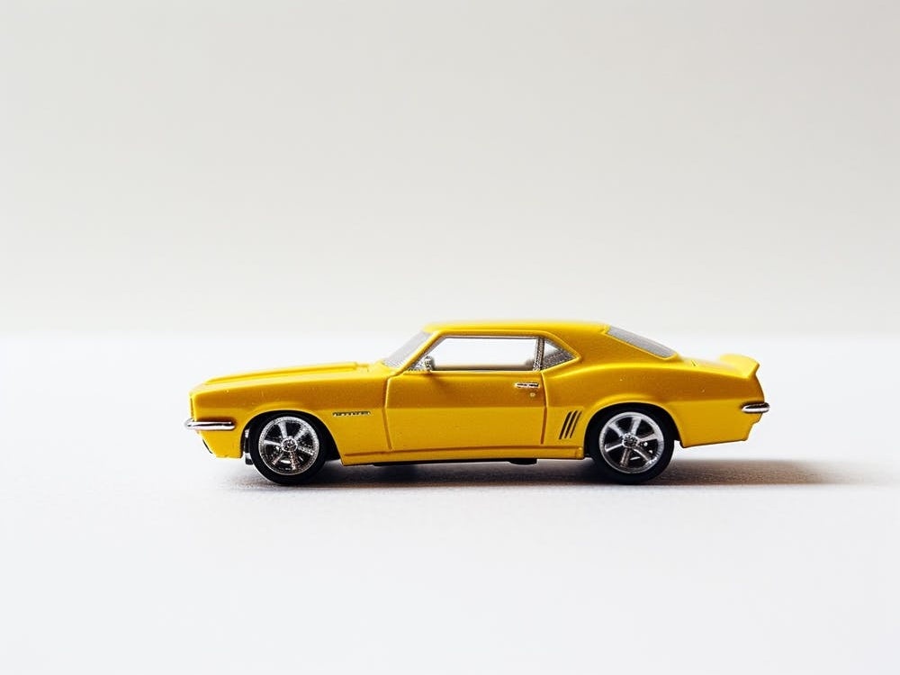 Toy Car 67 Camaro Yellow