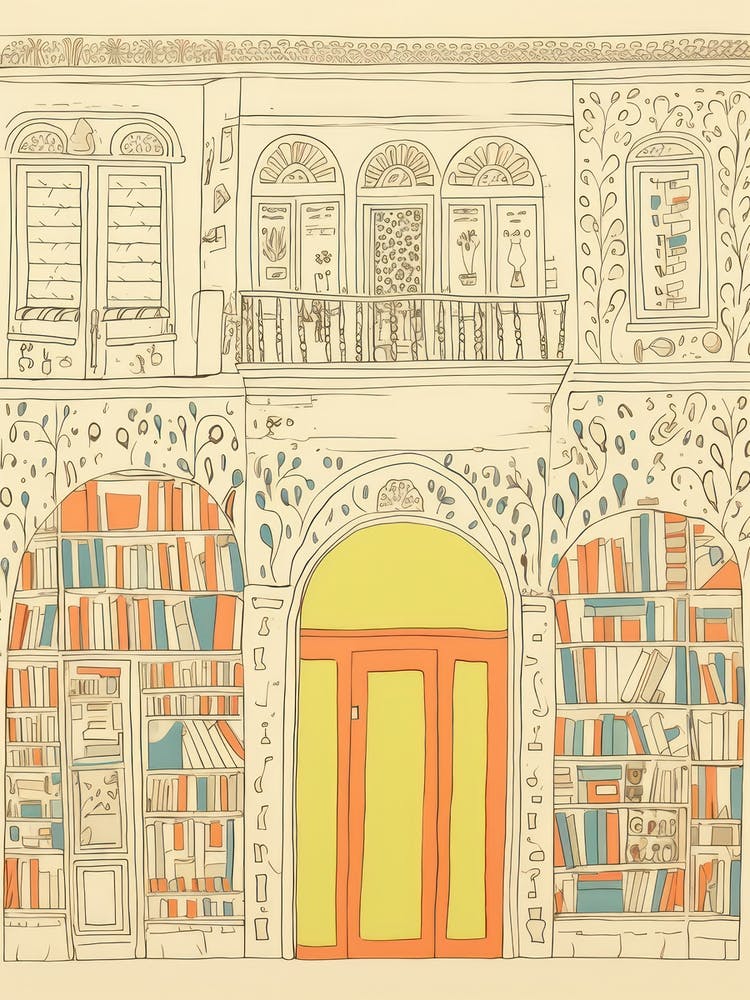 Valencia, Spain The Book Nook Pastel Colours 1