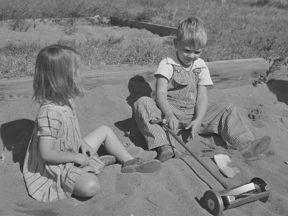 Children Of The Nursery School At The Fsa (Farm Security Administration) Farm Family Migratory Labor Camp, Yakima