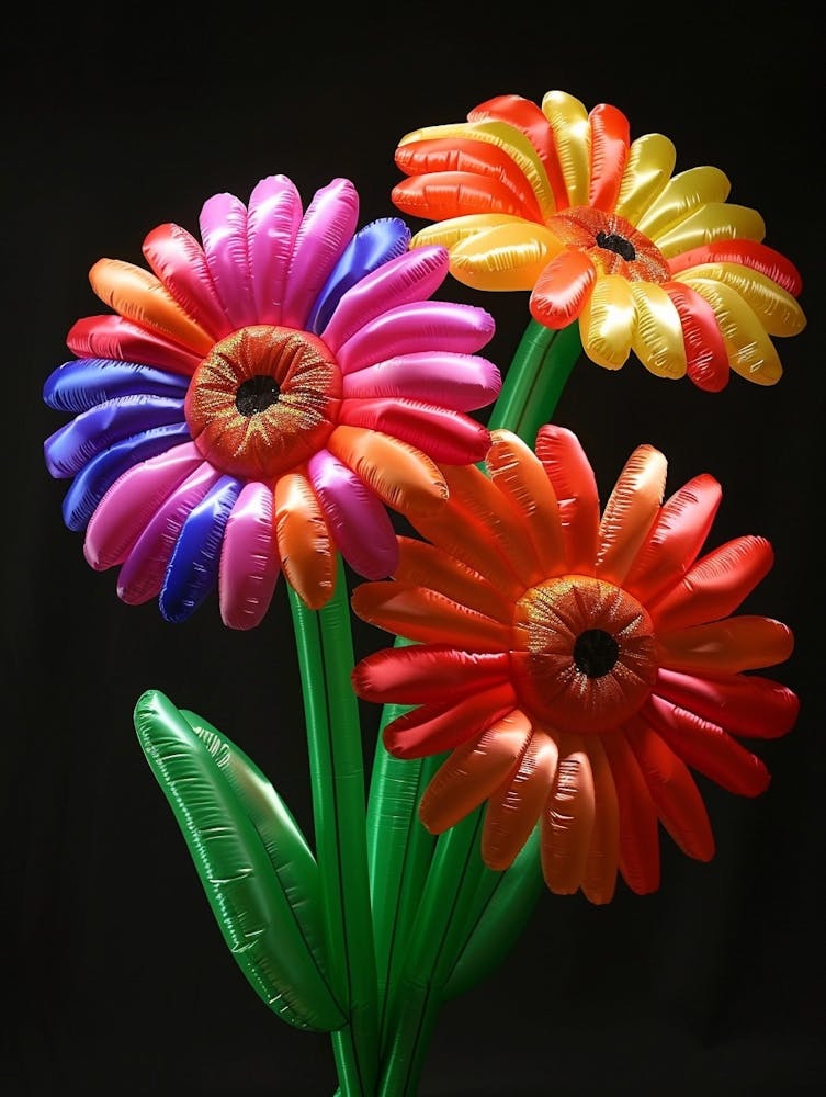 Bright Inflatable Flowers Gerbera Daisy 3