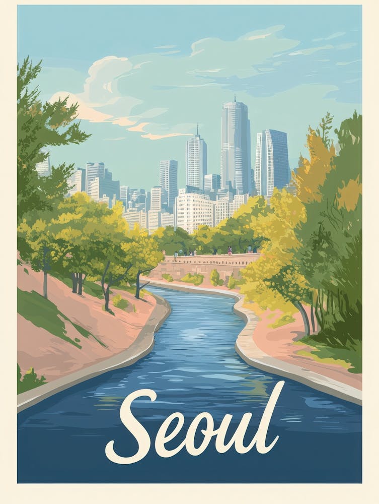 Aihrgdesign A Mid Century Modern Travel Poster For Seoul Show 2f4a8baa 9771 4d45 9cd4 Ac7147572eda 3