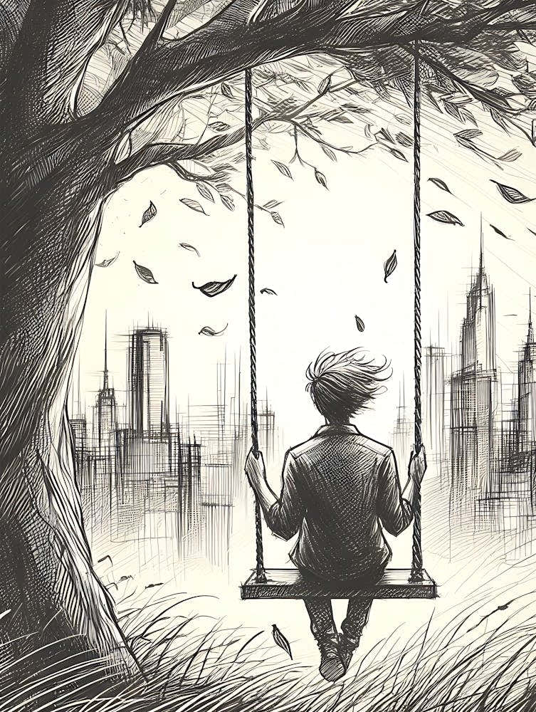 Swinging On A Tree 1