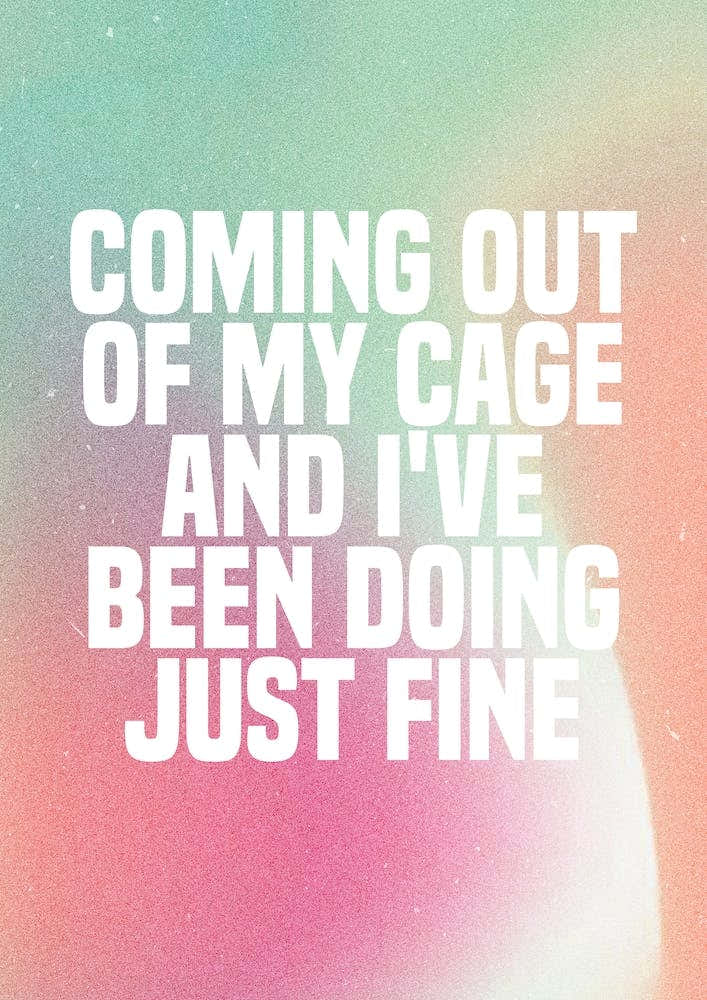 Coming Out Of My Cage, The Killers