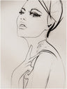Fashion Drawing Art Prints