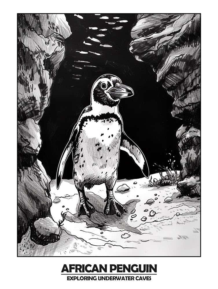Penguin Exploring Poster 4