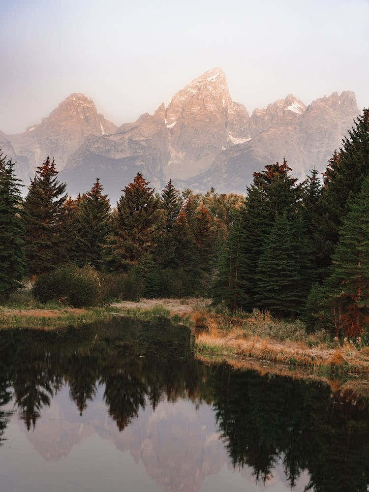 Wyoming Lake Scenery