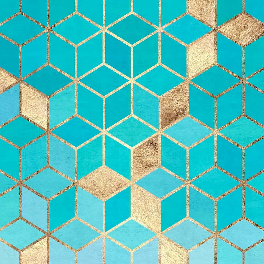 Geometry with golden lines 8