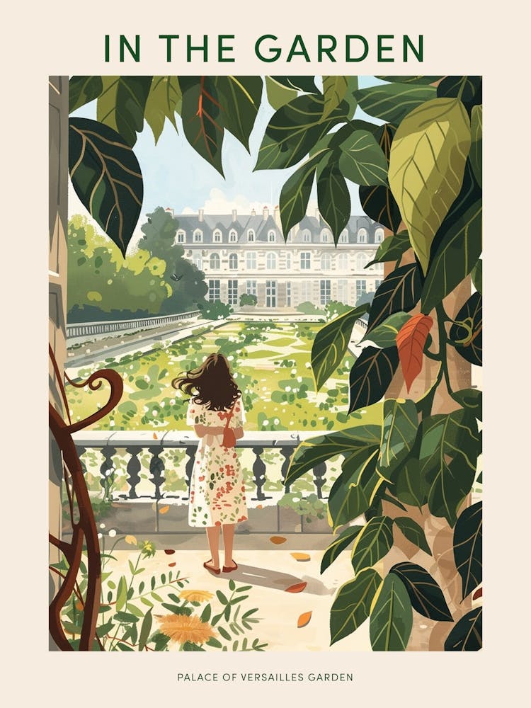 In The Garden Poster Palace Of Versailles Garden France 1