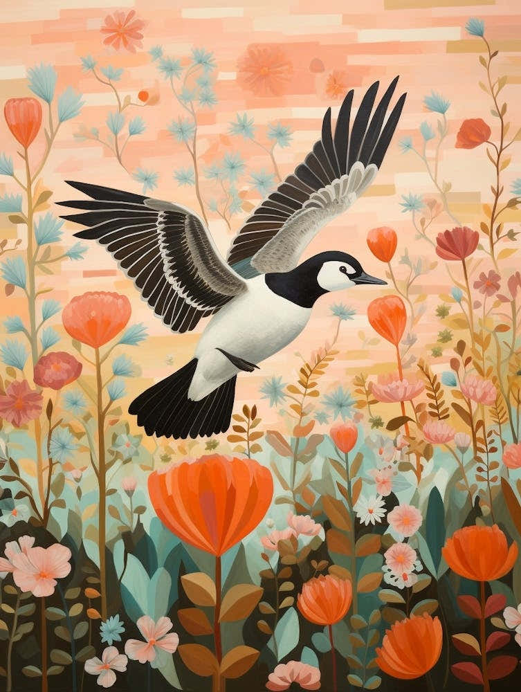 Bufflehead 2 Detailed Bird Painting