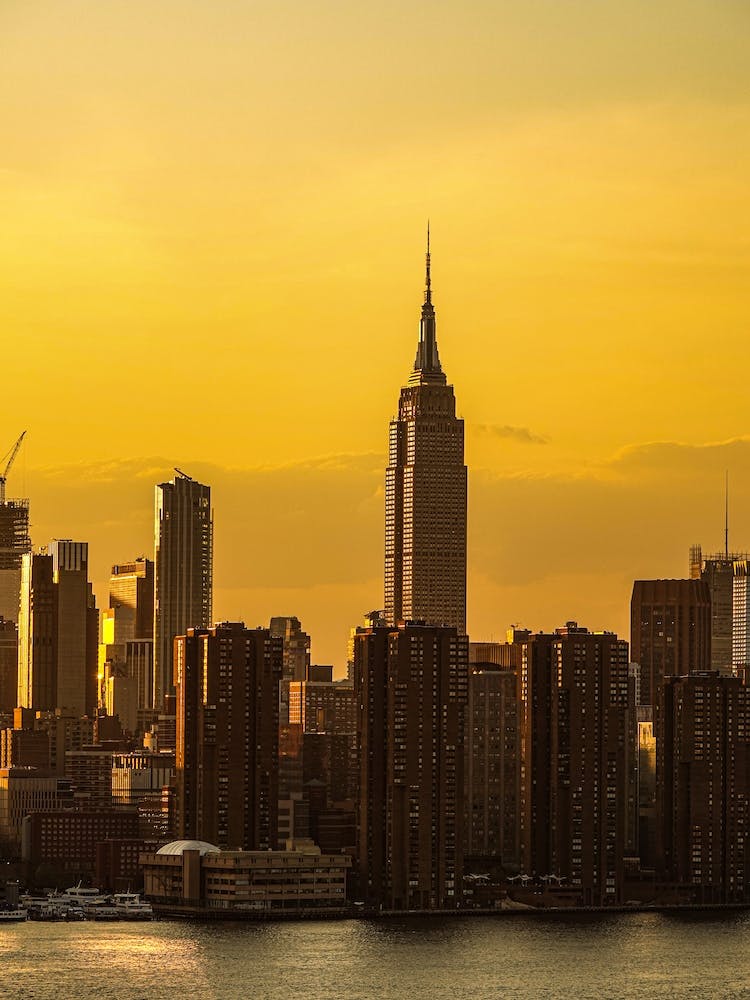 Sunset In New York City
