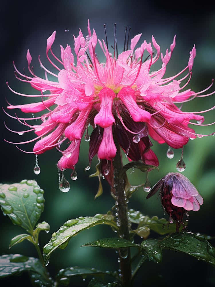 Bee Balm Wildflower In South Western Style (1)