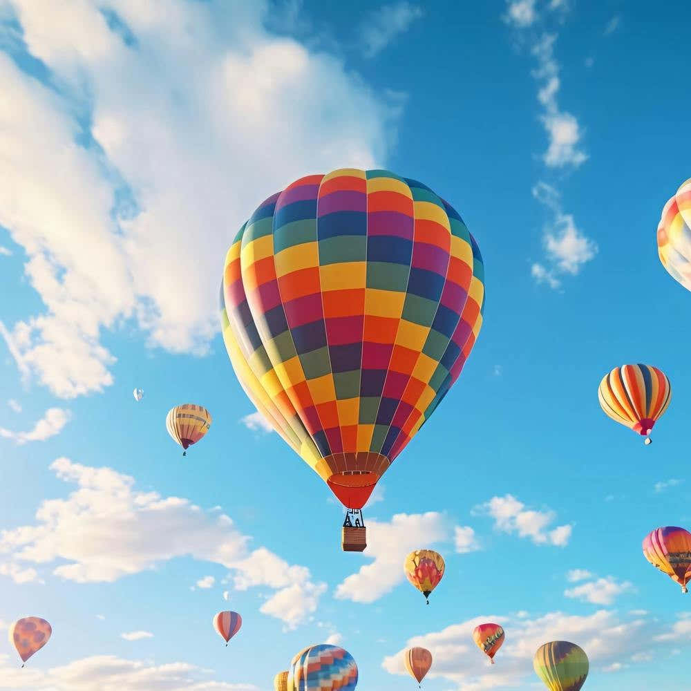 Hot Air Balloons In The Sky 7