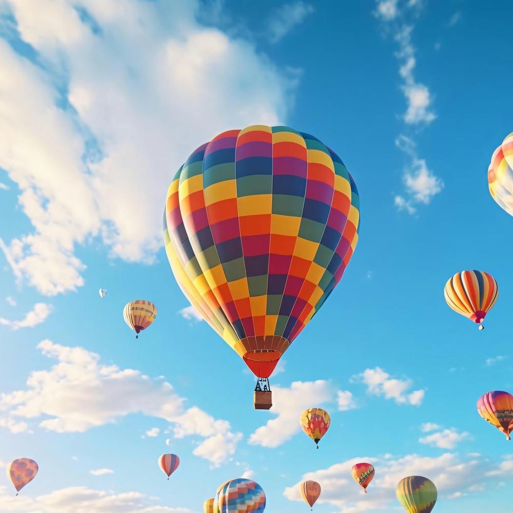 Hot Air Balloons In The Sky 7