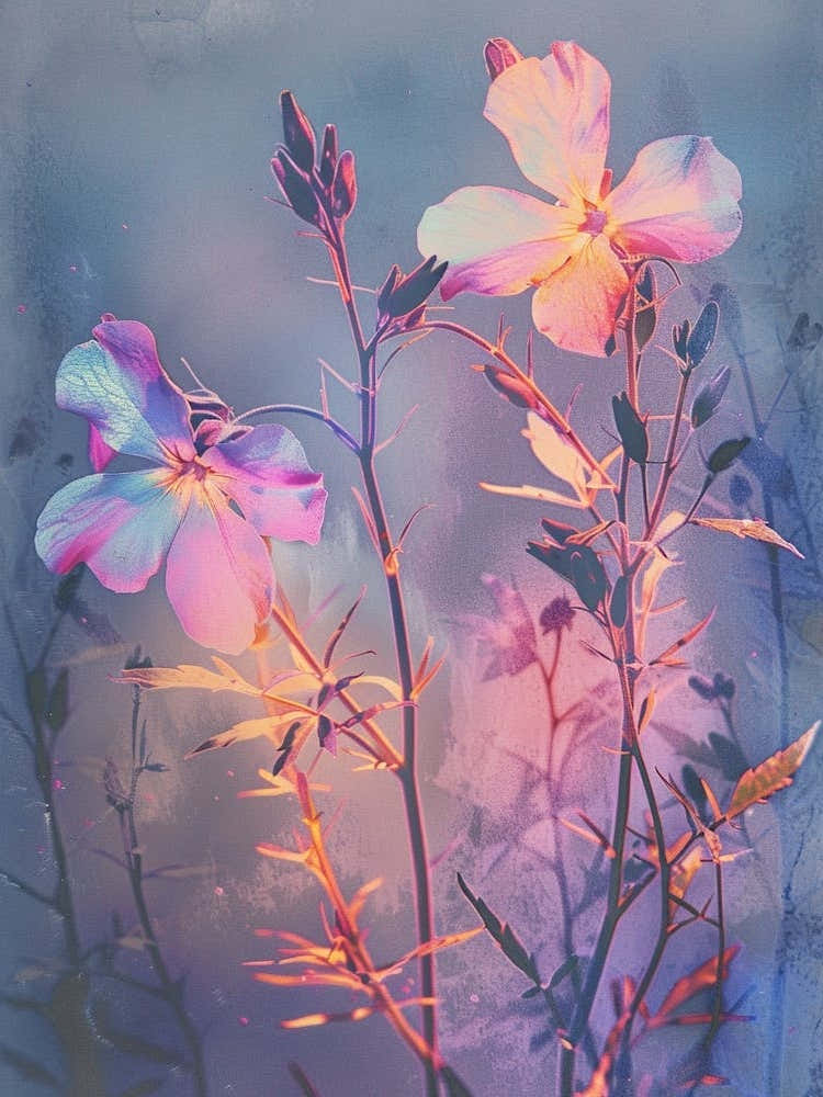 Iridescent Flower Lobelia 2