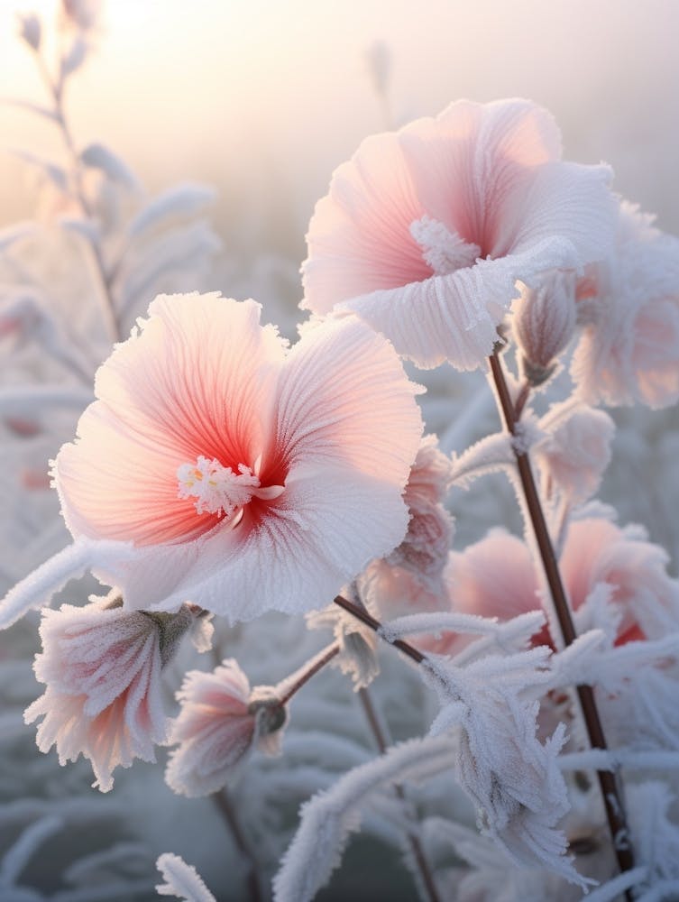 Frosty Botanical Hibiscus 1