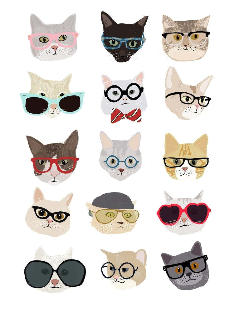 Cats With Glasses