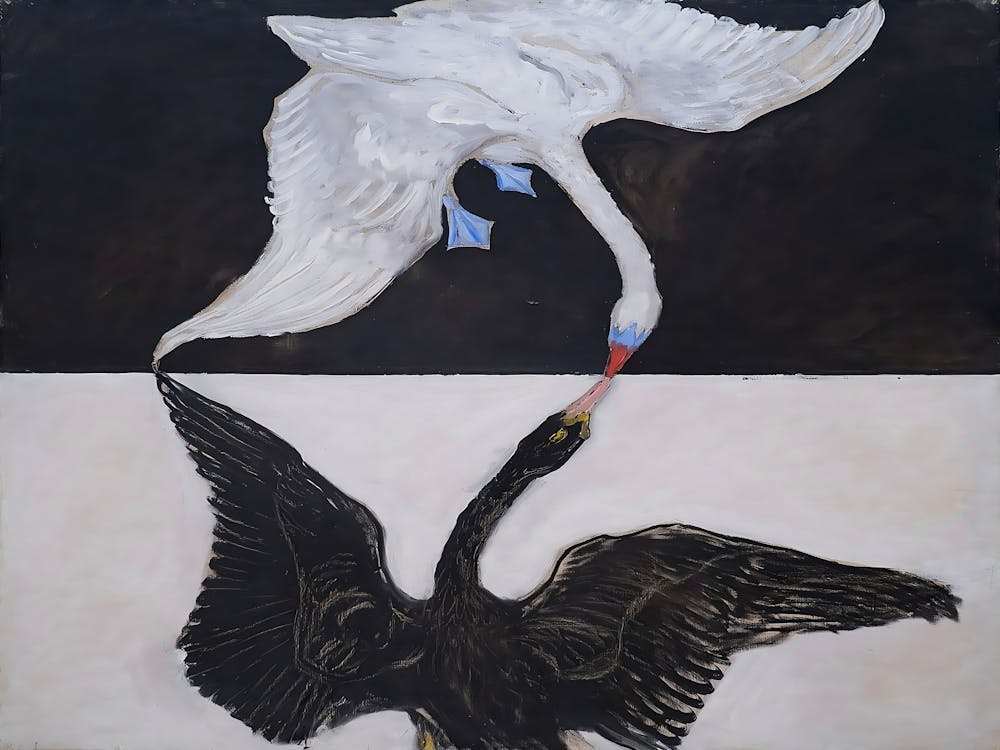 Hilma af Klint - The Swan, No. 01, Group IX-SUW , High Resolution