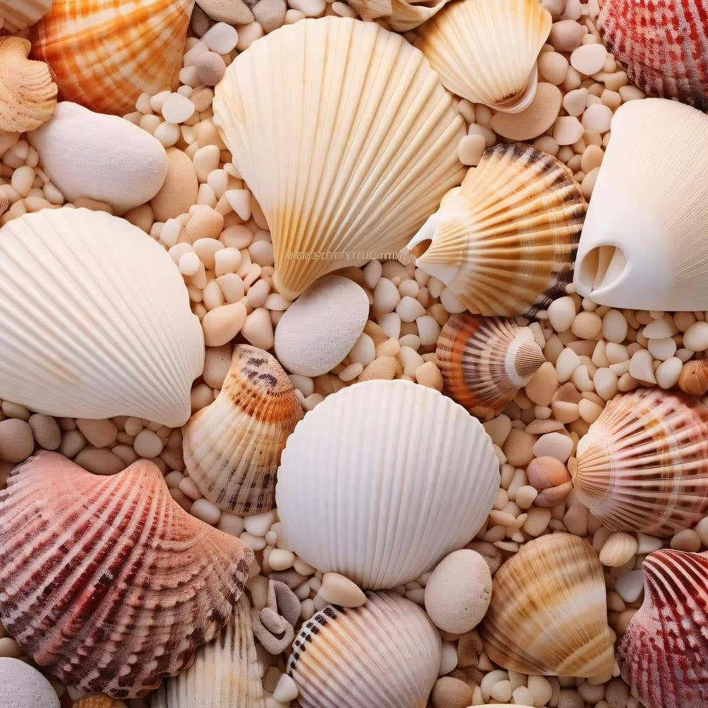 Sea Shells Background 4