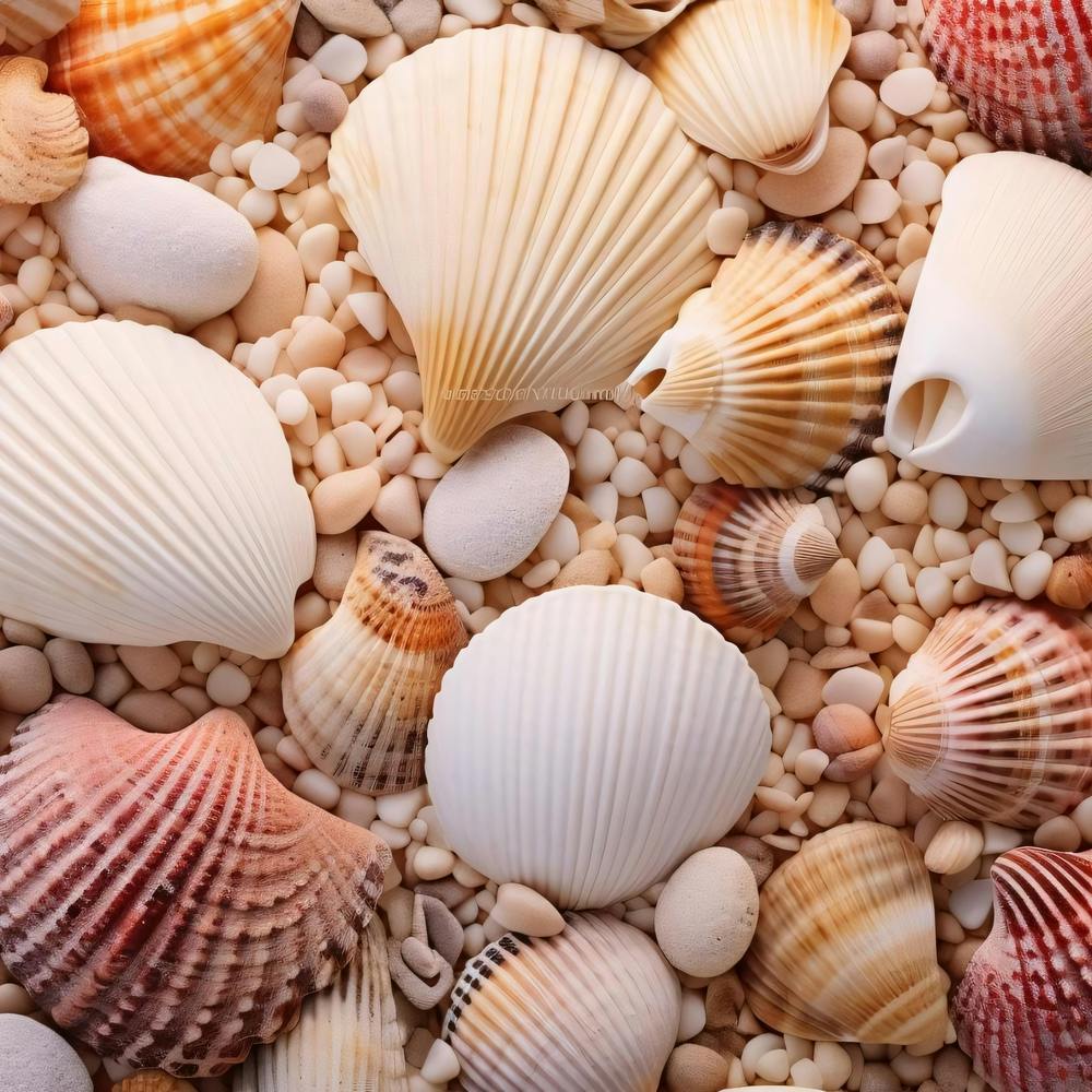 Sea Shells Background 4