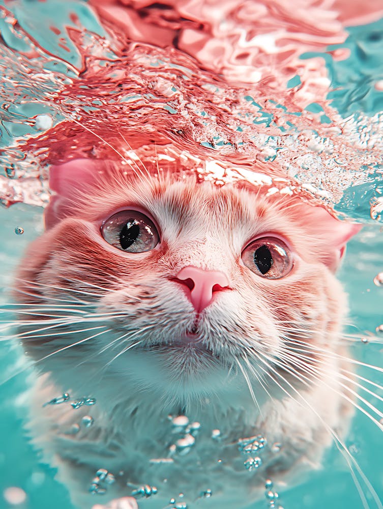 Underwater Cat 1