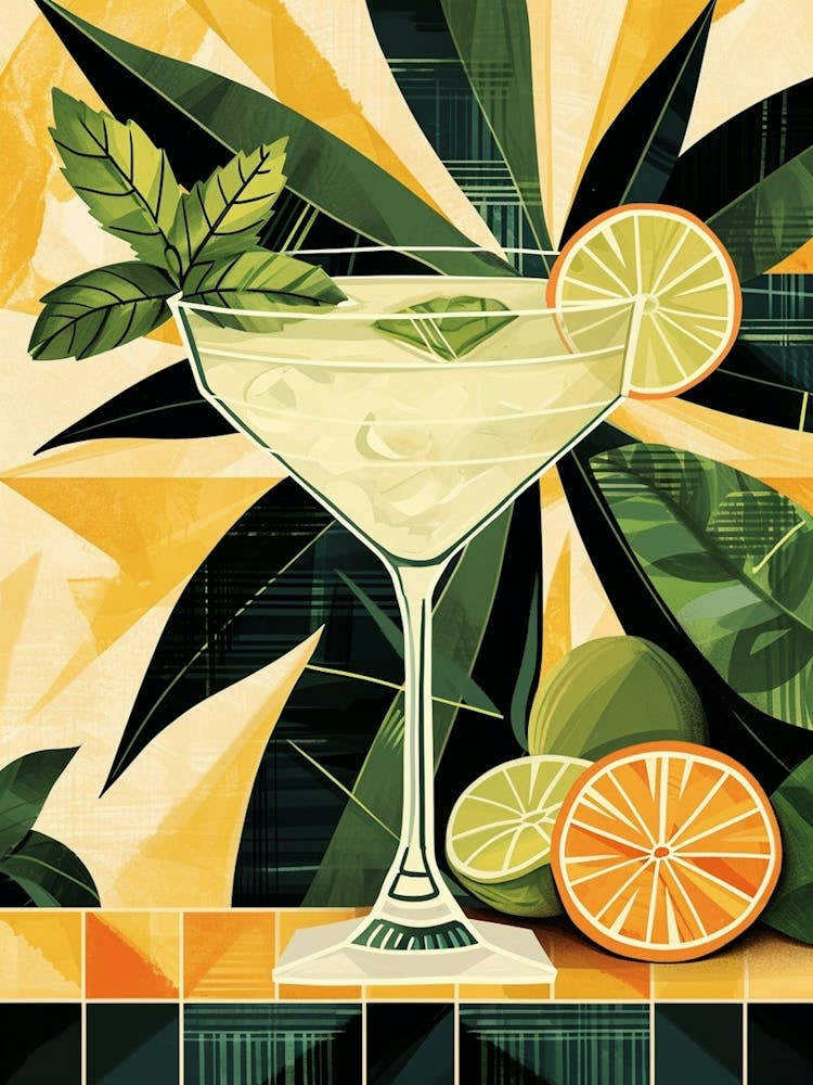 Art Deco Caipirinha 2