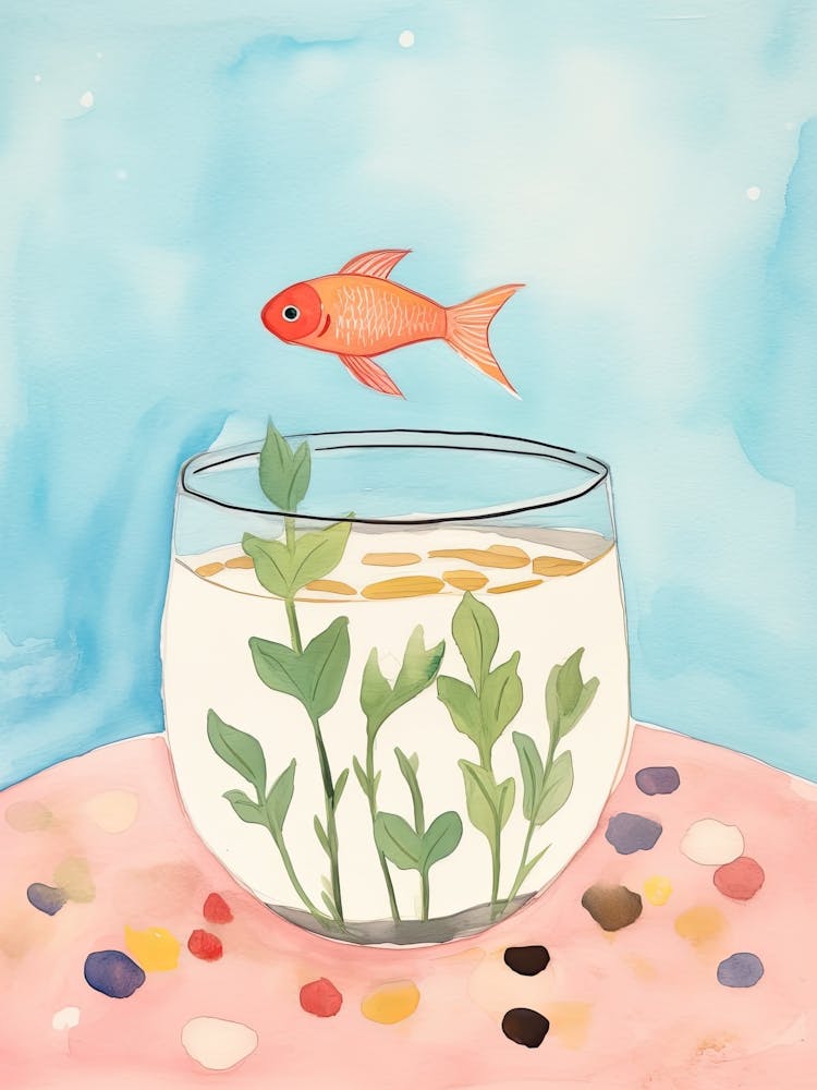 Goldfish In A Bowl