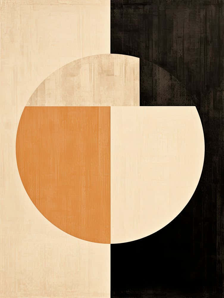 Celestial Cerulean; Beige Mid Century Sky