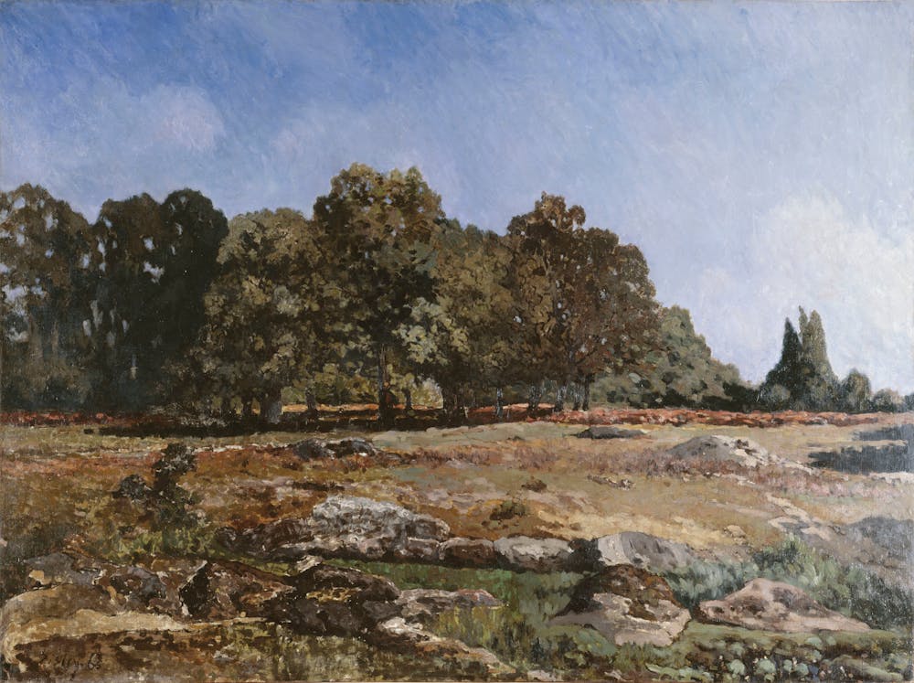 Alfred Sisley - Allee De Chataigniers, Avenue Of Chestnut Trees 1865. Impressionist, Landscape, French Painter, Famous Painter, Famous Artist, Impressionism, Famous Painting, Outdoors, Oil On Canvas, Pastels, Impressive Skies